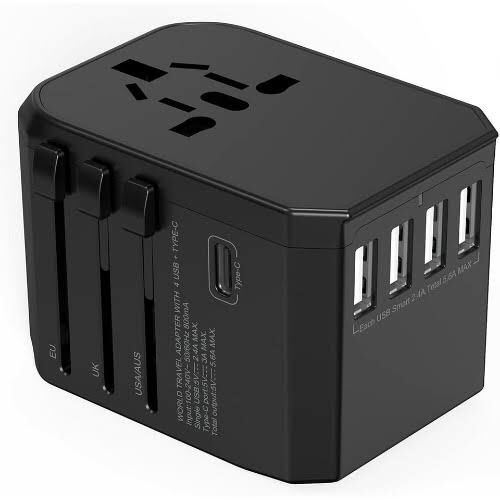 Travel Adapter, mostly for UK, Canada and US Travellers
